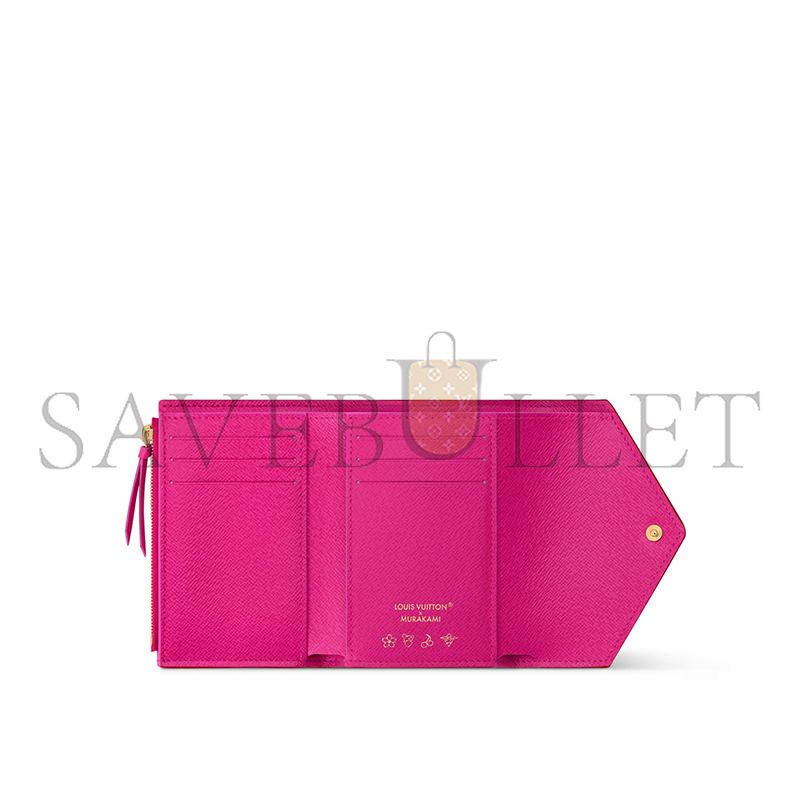 l0vis Vvtt0n murakami lv x tm victorine wallet m28387 (12*9.5*2.5cm)